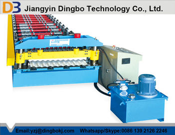 10-15M / Min Forming Speed Corrugated Roofing Sheet Roll Forming Machine