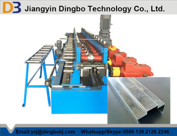 High Efficiency Steel Door Frame Machinery With Chain Or Gear Box Driven System