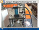 SGS Hollow Metal Door Frame Roll Forming Machine With Hydraulic Post Cutting
